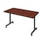 Kobe Rectangle Training Table, 42" W, 29" H, Laminate Top, Cherry MKTRCC4230CH - alternate 1